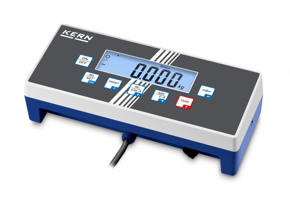 KERN & SOHN IOC 30K-3M IOC Platform Scale, 30 kg Capacity, 0.01 kg Readability, IP65 Rated, USB / WiFi - IOC 30K-3M - Weigh Platforms - KERN & SOHN - Weighcore