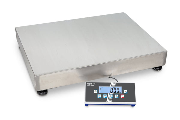 KERN & SOHN IOC 600K-1M IOC Platform Scale, 600 kg Capacity, 0.2 kg Readability, IP65 Rated, USB / WiFi