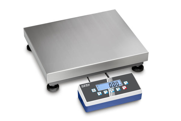 KERN & SOHN IOC 60K-2LM IOC Platform Scale, 60 kg Capacity, 0.02 kg Readability, IP65 Rated, USB / WiFi