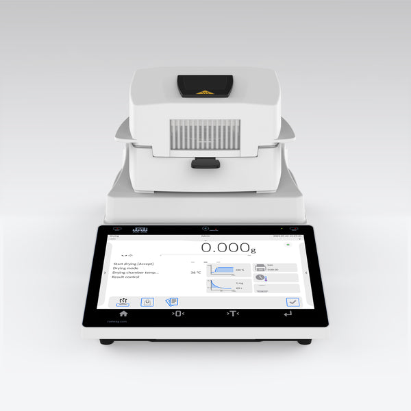RADWAG MA 210.5Y MA 5Y Moisture Analyzer, 210g Capacity, 1mg Readability