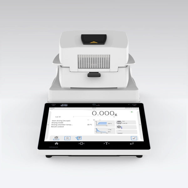 RADWAG MA 210.5Y MA 5Y Moisture Analyzer, 210g Capacity, 1mg Readability