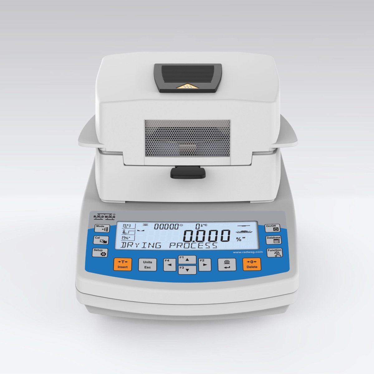 RADWAG MA 50/1.R MA R Moisture Analyzer, 50g Capacity, 0.1mg Readability, 160°C Max - MA501R - Moisture Analyzers - Radwag - Weighcore