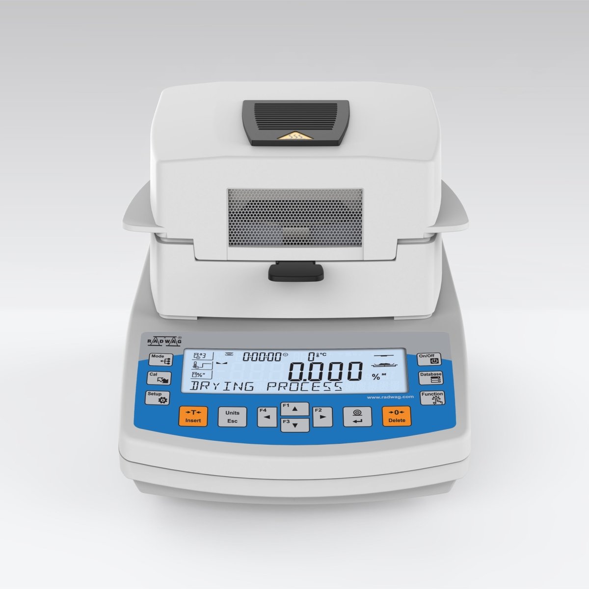 RADWAG MA 50.R.NS MA R.NS Moisture Analyzer, 50g Capacity, 1mg Readability, Metal Heater, 160°C Max - MA50RNS - Moisture Analyzers - Radwag - Weighcore