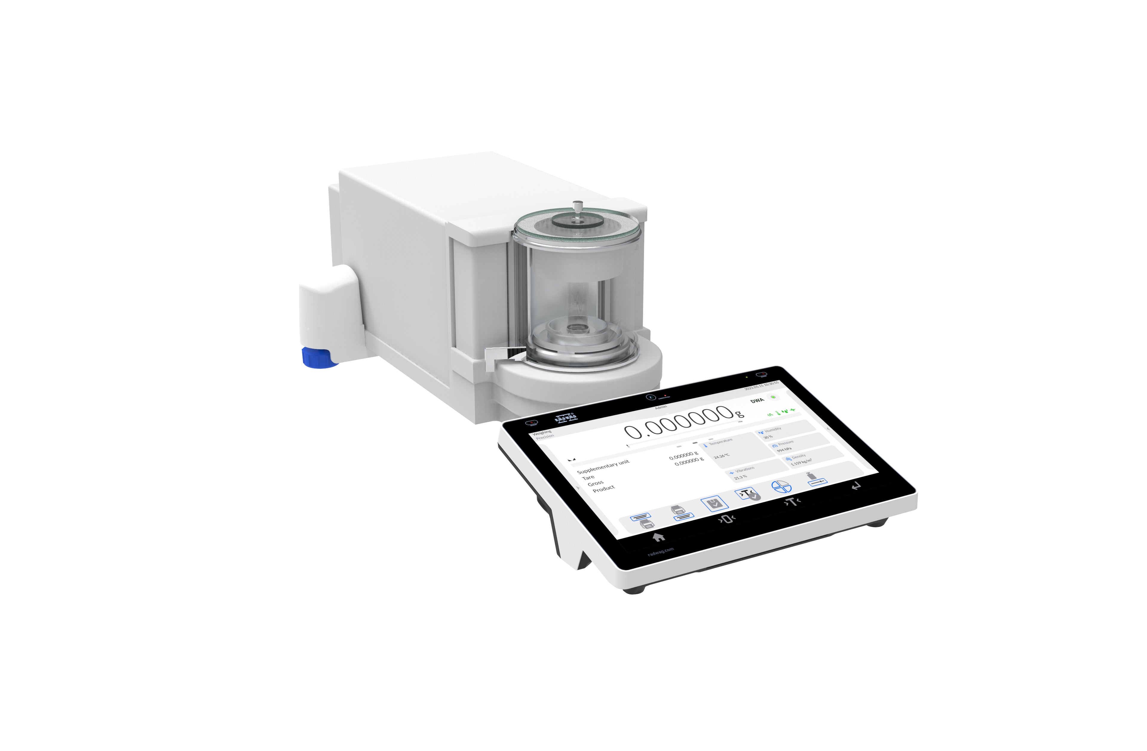 RADWAG MYA 21.5Y.P Microbalance - 21g Capacity, 1µg Readability