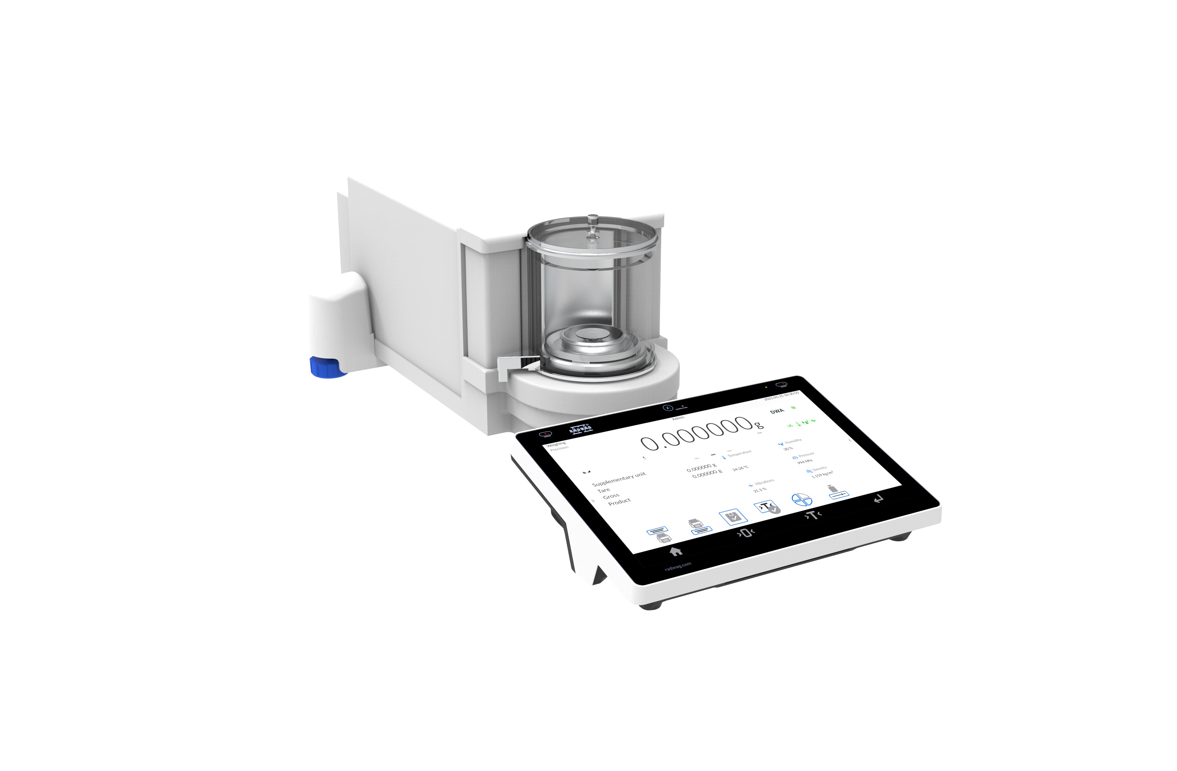 RADWAG MYA 6.5Y MYA 5Y Microbalance - 6.1g Capacity, 1µg Readability