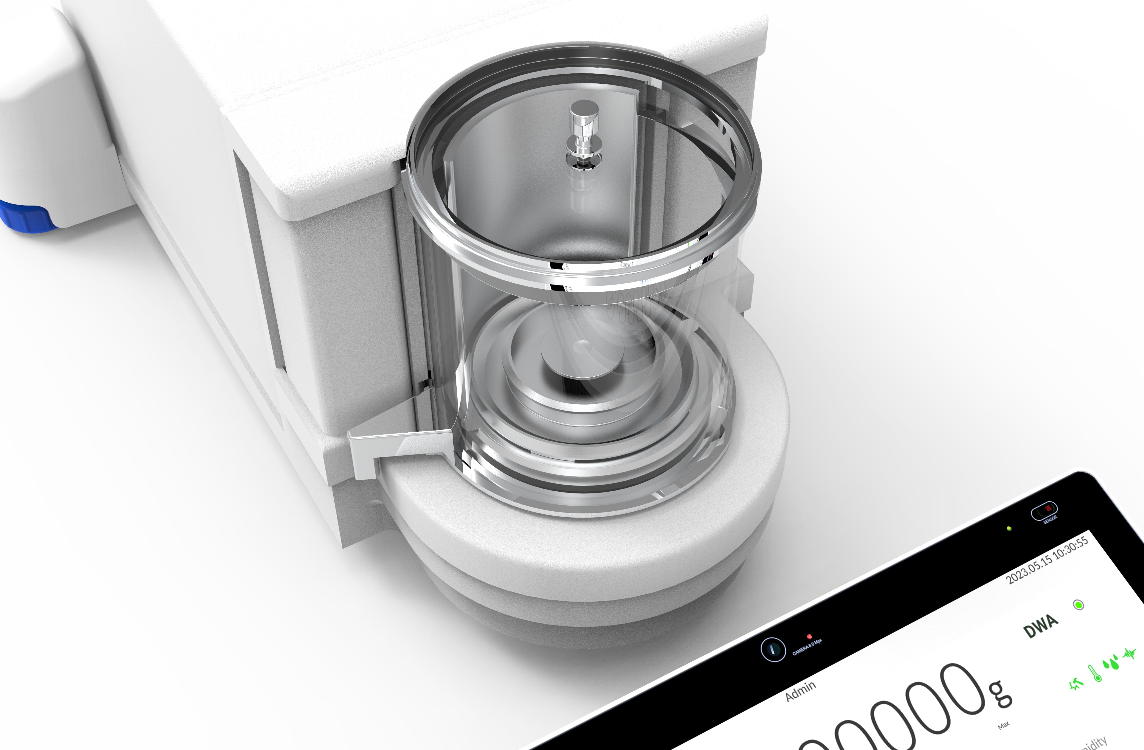 RADWAG MYA 0.8/3.5Y MYA 5Y Microbalance, 0.8/3g Capacity, 1/10µg Readability, 21 CFR Part 11, Internal Calibration, OIML Class I