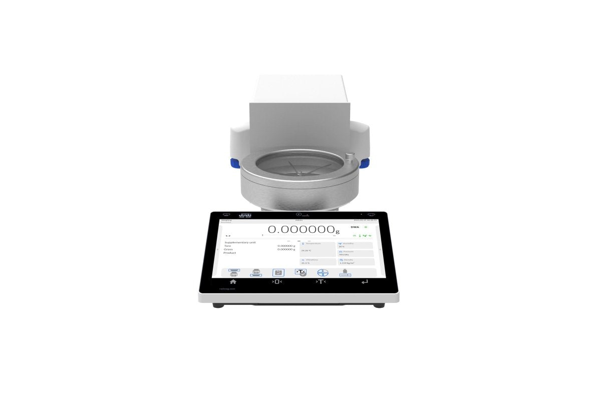 RADWAG MYA 5.5Y.F1 Microbalance, 5.1g Capacity, 1µg Readability, 21 CFR Part 11, Internal Calibration, OIML Class I - MYA55YF1 - Microbalances - Radwag - Weighcore