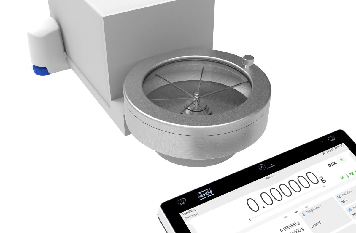 RADWAG MYA 5.5Y.F1 Microbalance, 5.1g Capacity, 1µg Readability, 21 CFR Part 11, Internal Calibration, OIML Class I - MYA55YF1 - Microbalances - Radwag - Weighcore