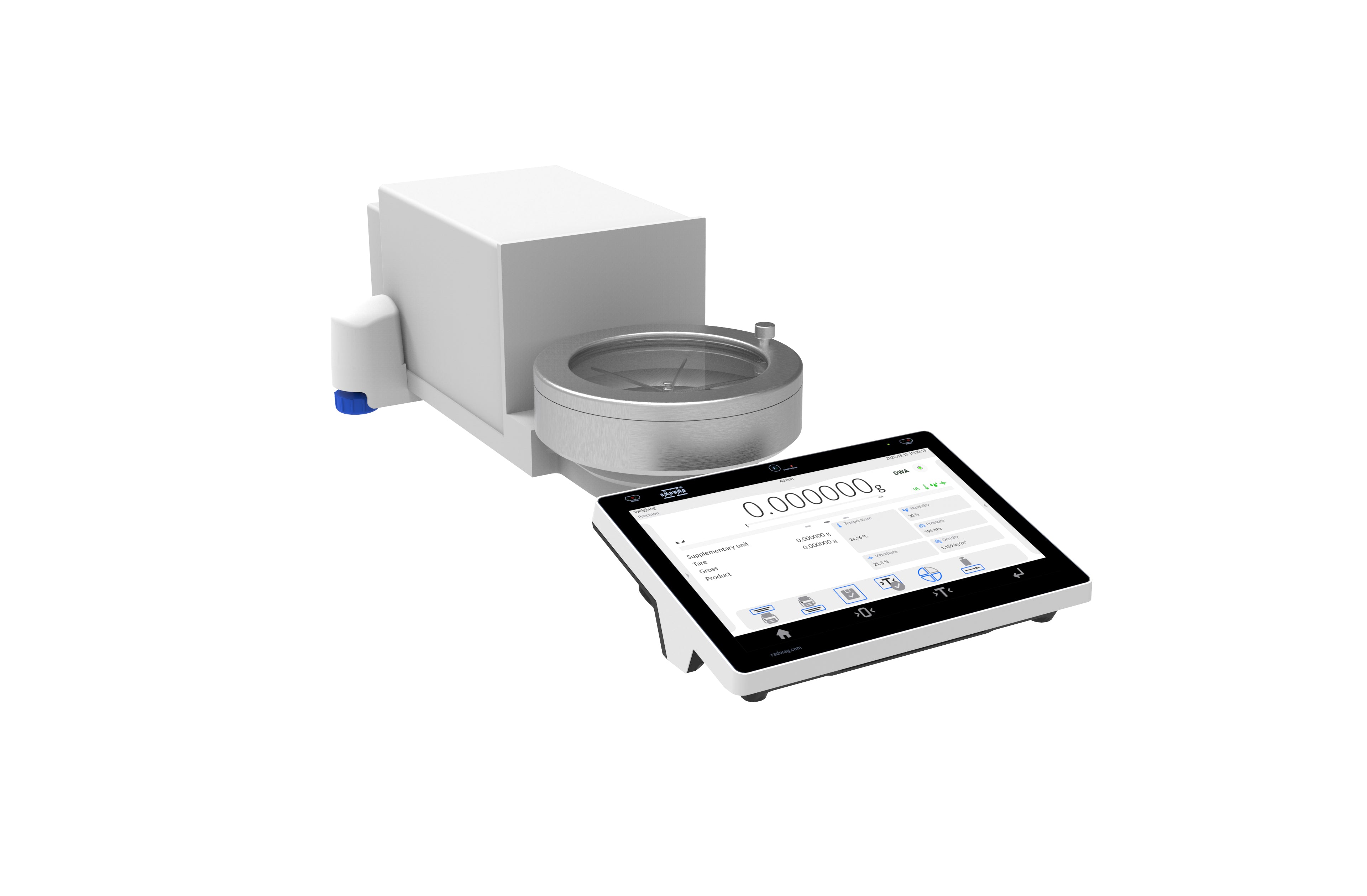 RADWAG MYA 5.5Y.F1 Microbalance - 5.1g Capacity, 1µg Readability