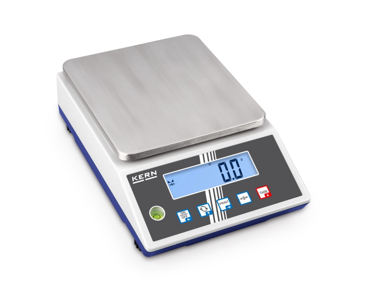 KERN & SOHN PCB 10000-1 PCB Precision Balance, 10 kg Capacity, 0.0001 kg Readability, RS-232 / USB - PCB 10000-1 - Precision Balances - KERN & SOHN - Weighcore