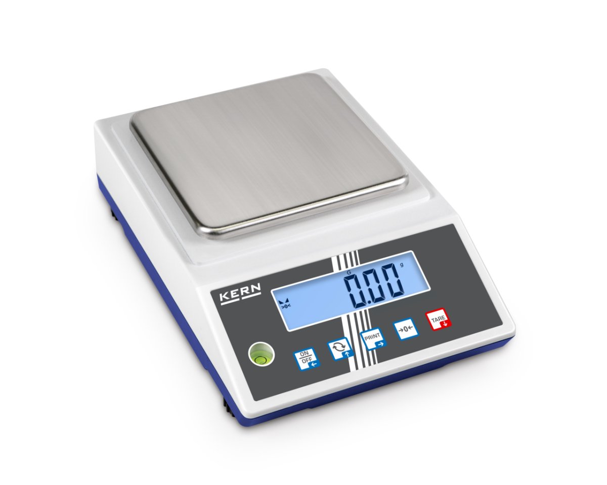 KERN & SOHN PCB 3000-2 PCB Precision Balance, 3600 g Capacity, 0.01 g Readability, RS-232 / USB - PCB 3000-2 - Precision Balances - KERN & SOHN - Weighcore