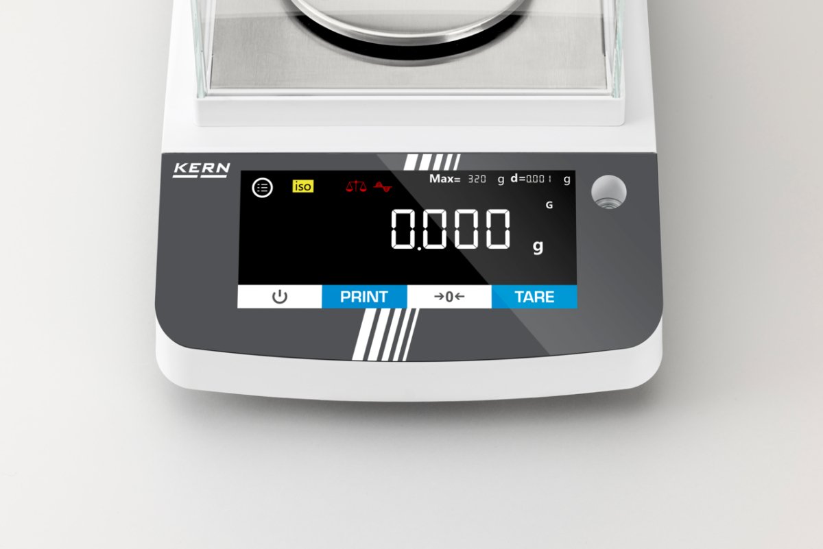 KERN & SOHN PDS 300-3 PDS Precision Balance, 320 g Capacity, 0.001 g Readability, USB - PDS 300-3 - Precision Balances - KERN & SOHN - Weighcore
