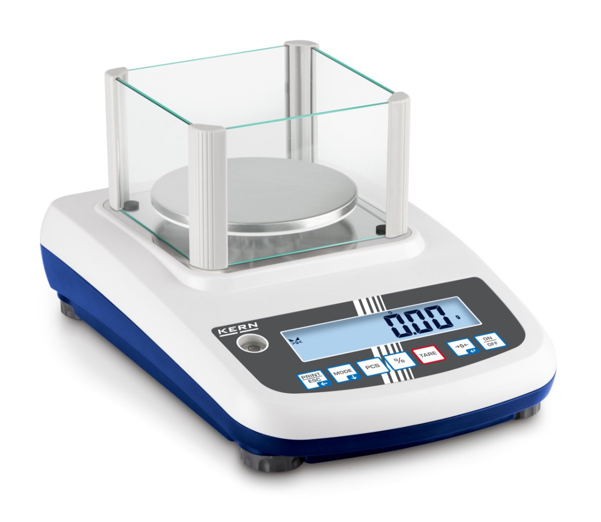 KERN & SOHN PFB 600-2 PFB Precision Balance, 600 g Capacity, 0.01 g Readability, IP65 Rated, RS-232 / Bluetooth - PFB 600-2 - Precision Balances - KERN & SOHN - Weighcore