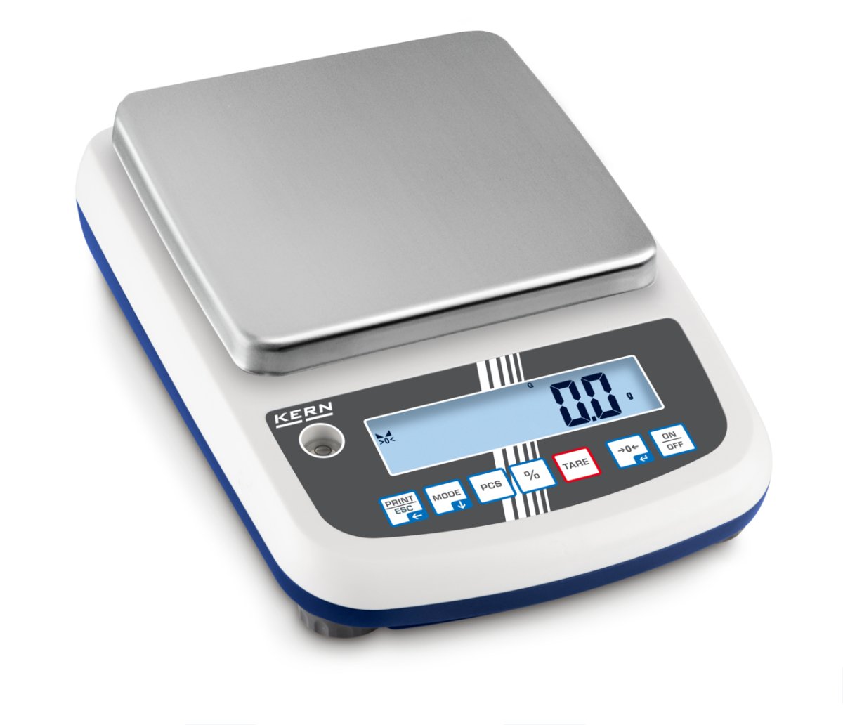 KERN & SOHN PFB 6000-1 PFB Precision Balance, 6000 g Capacity, 0.1 g Readability, IP65 Rated, RS-232 / Bluetooth - PFB 6000-1 - Precision Balances - KERN & SOHN - Weighcore