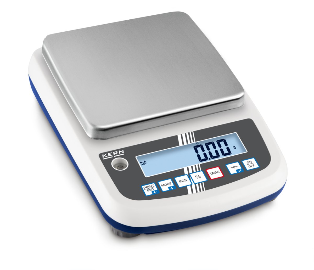 KERN & SOHN PFB 6000-2 PFB Precision Balance, 6000 g Capacity, 0.01 g Readability, IP65 Rated, RS-232 / Bluetooth - PFB 6000-2 - Precision Balances - KERN & SOHN - Weighcore