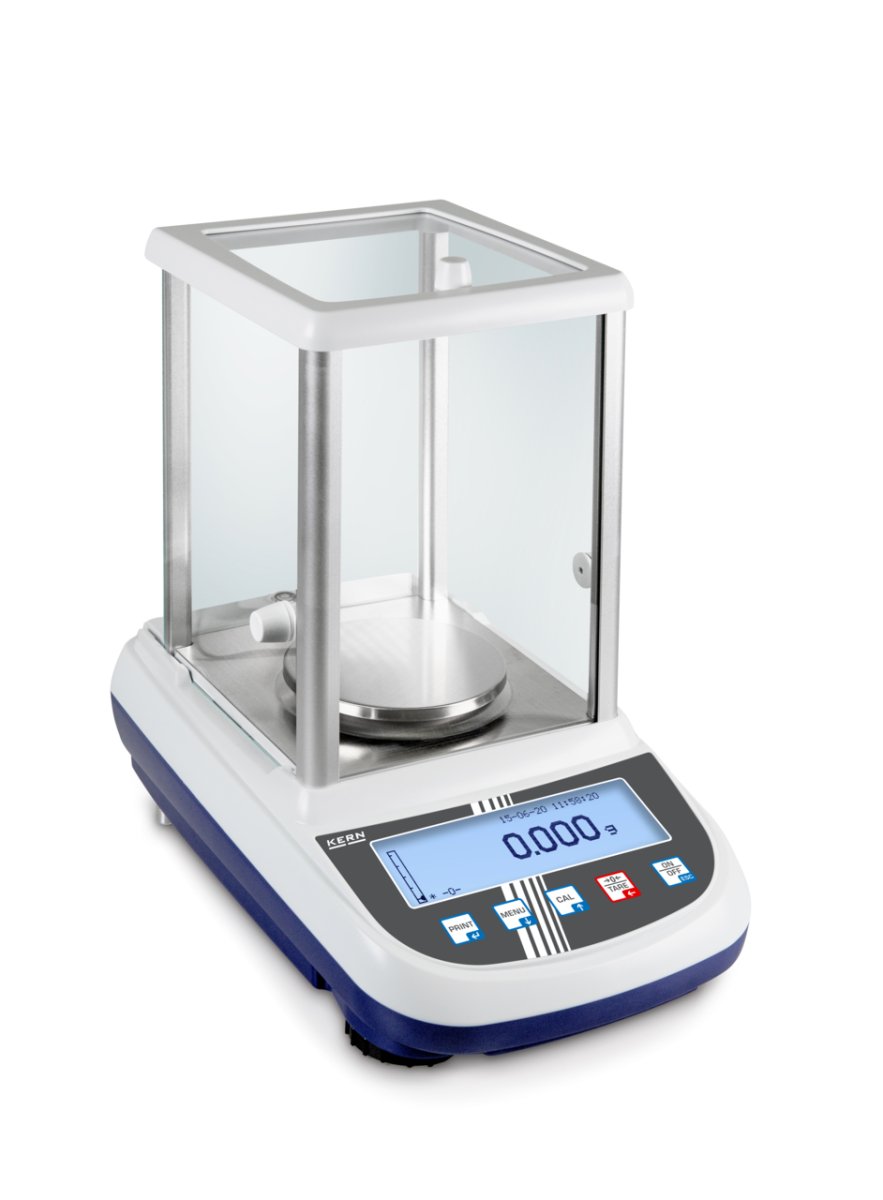 KERN & SOHN PLJ 2000-3A PLJ Precision Balance, 2100 g Capacity, 0.001 g Readability, Internal Calibration, LCD Graphic Display, RS-232 - PLJ 2000-3A - Precision Balances - KERN & SOHN - Weighcore