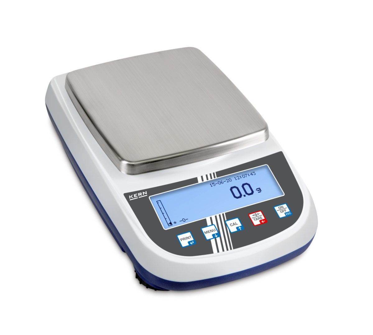 KERN & SOHN PLS 20000-1F PLS Precision Balance, 20000 g Capacity, 0.1 g Readability, LCD Graphic Display, RS-232 - PLS 20000-1F - Precision Balances - KERN & SOHN - Weighcore