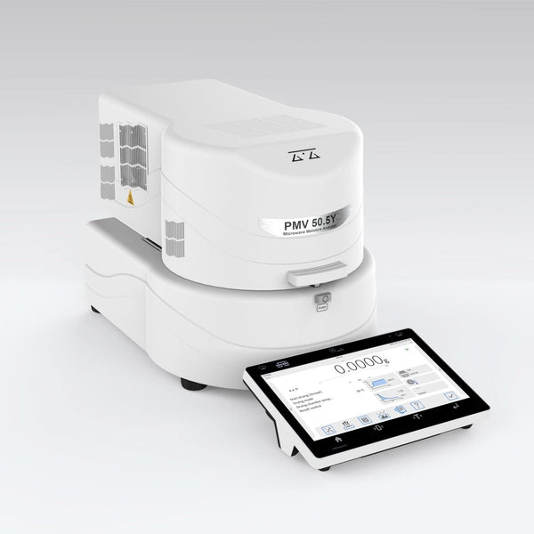 RADWAG PMV 50.5Y Microwave Moisture Analyzer, 50g Capacity, 0.1mg Readability