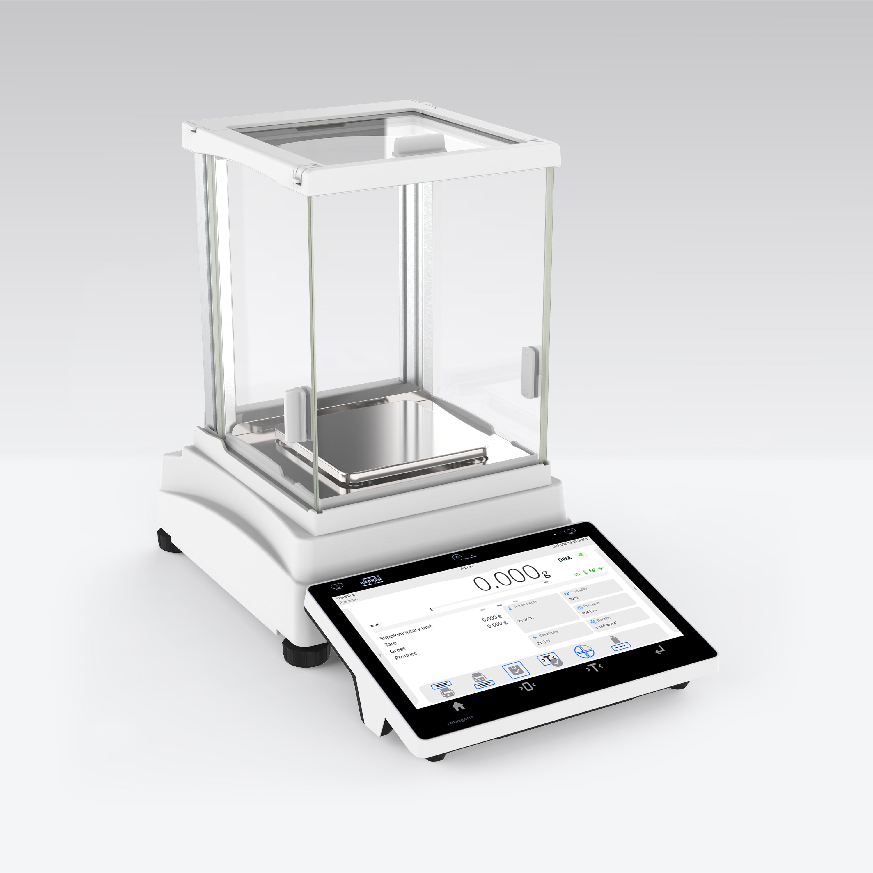 RADWAG PS 360.5Y PS 5Y Precision Balance - 360g Capacity, 1mg Readability