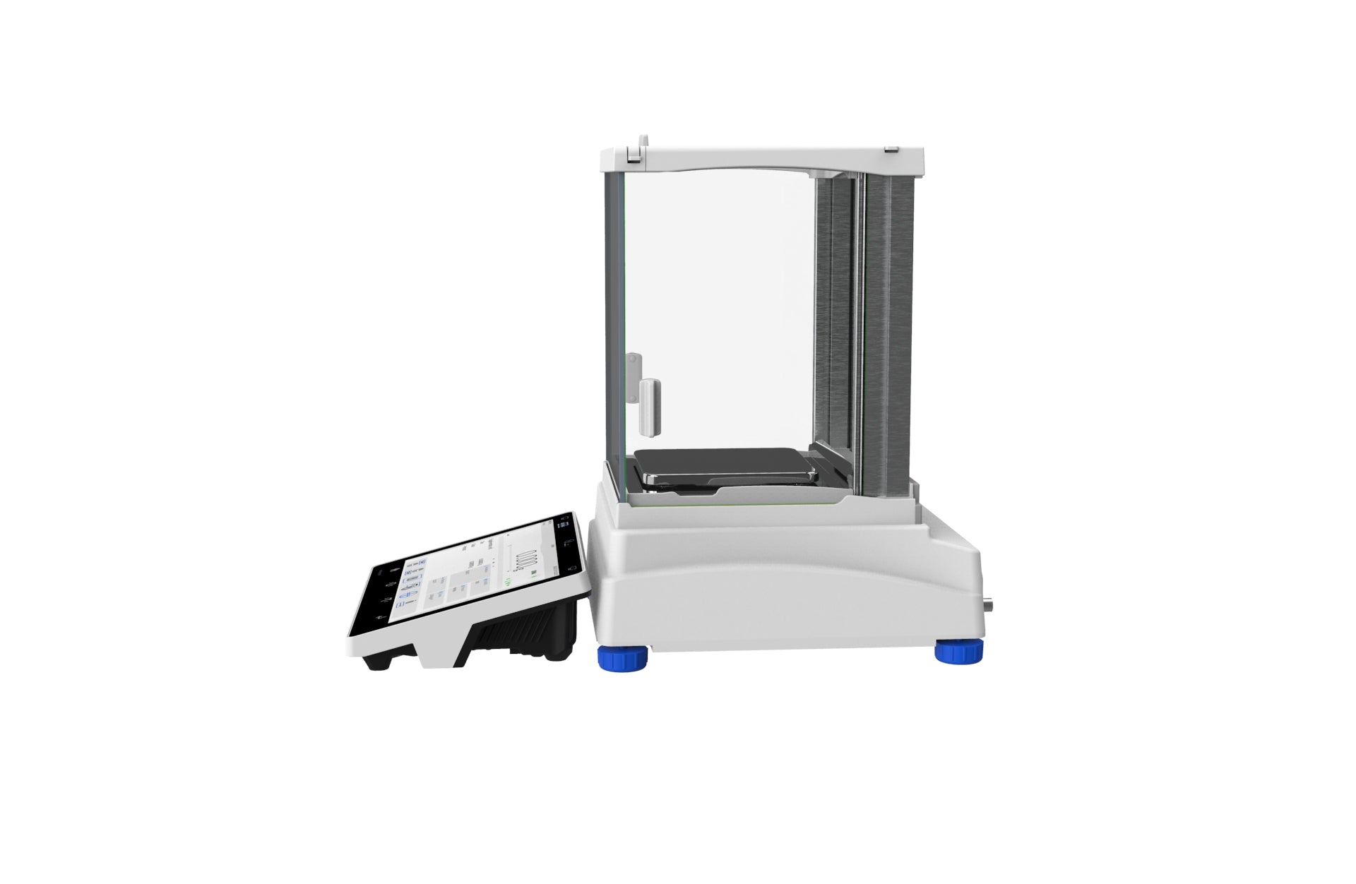 RADWAG PS 200/2000.5Y PS 5Y Precision Balance, 200/2000g Capacity, 1/10mg Readability, 21 CFR Part 11, Internal Calibration