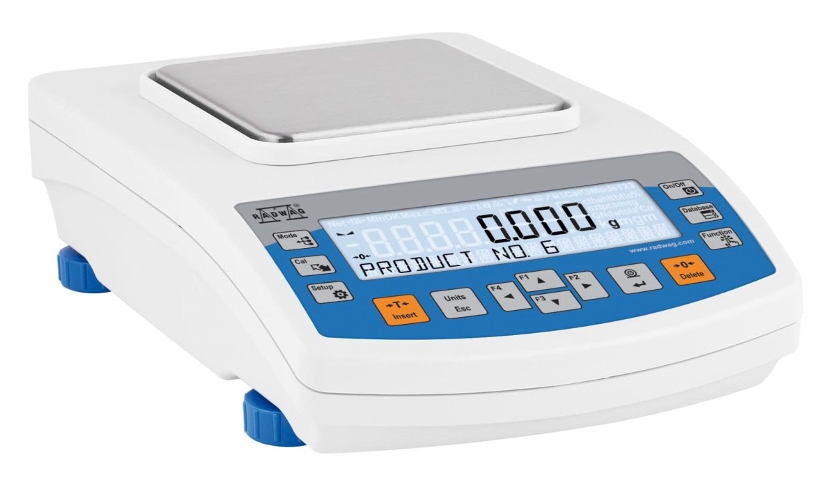 RADWAG PS 200/2000 R2 PS R2 Precision Balance, 200/2000g Capacity, 1/10mg Readability, Internal Calibration, OIML Class II - PS2002000R2 - Precision Balances - Radwag - Weighcore