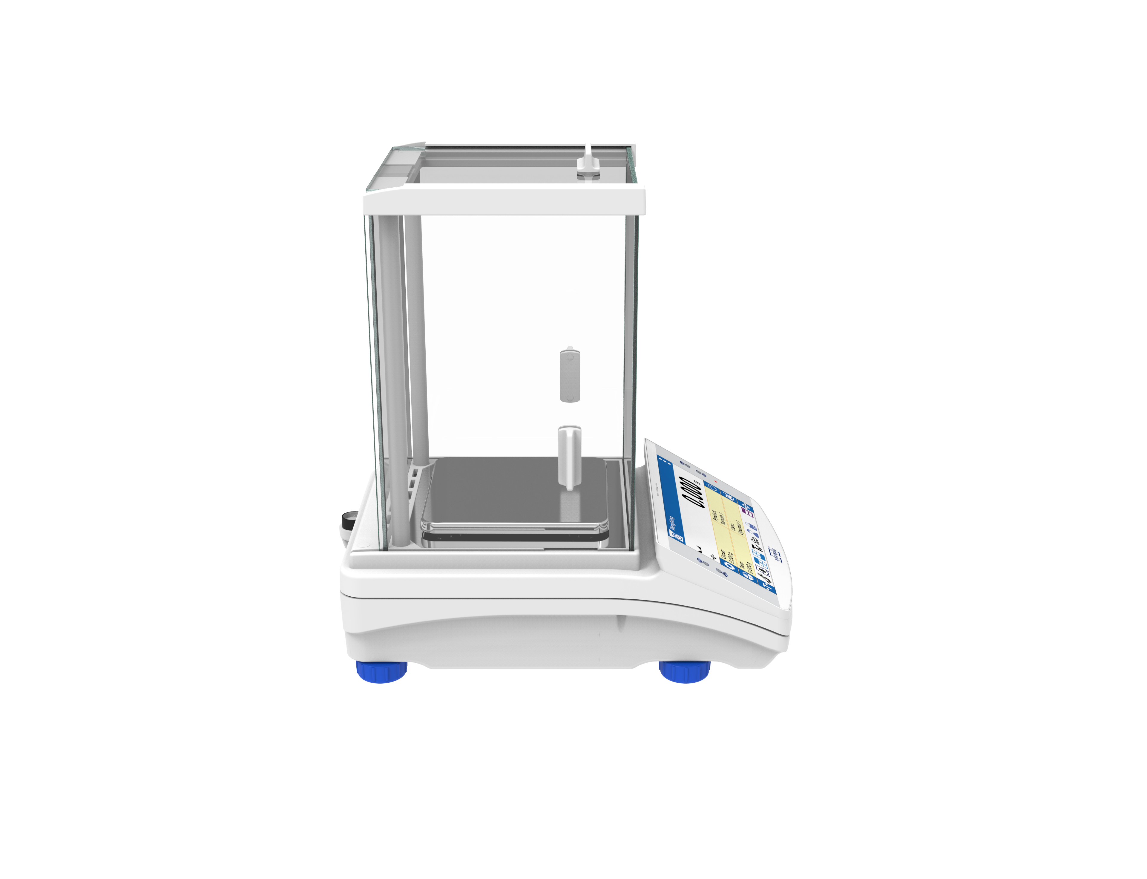 RADWAG PS X7 PS 600.X7 Precision Balance, 600g Capacity, 1mg Readability, Internal Calibration, OIML Class II