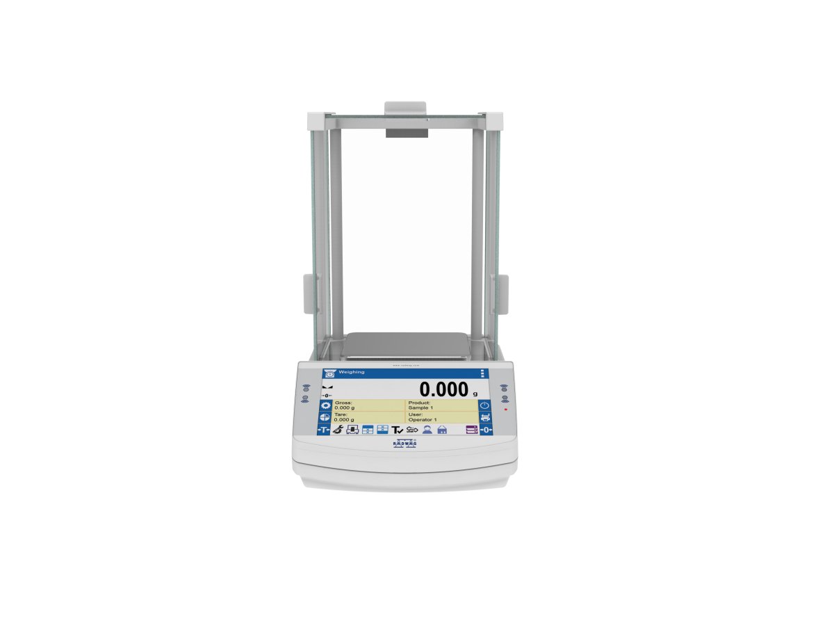 RADWAG PS X7 PS 750.X7 Precision Balance, 750g Capacity, 1mg Readability, Internal Calibration, OIML Class II - PS750X7 - Precision Balances - Radwag - Weighcore