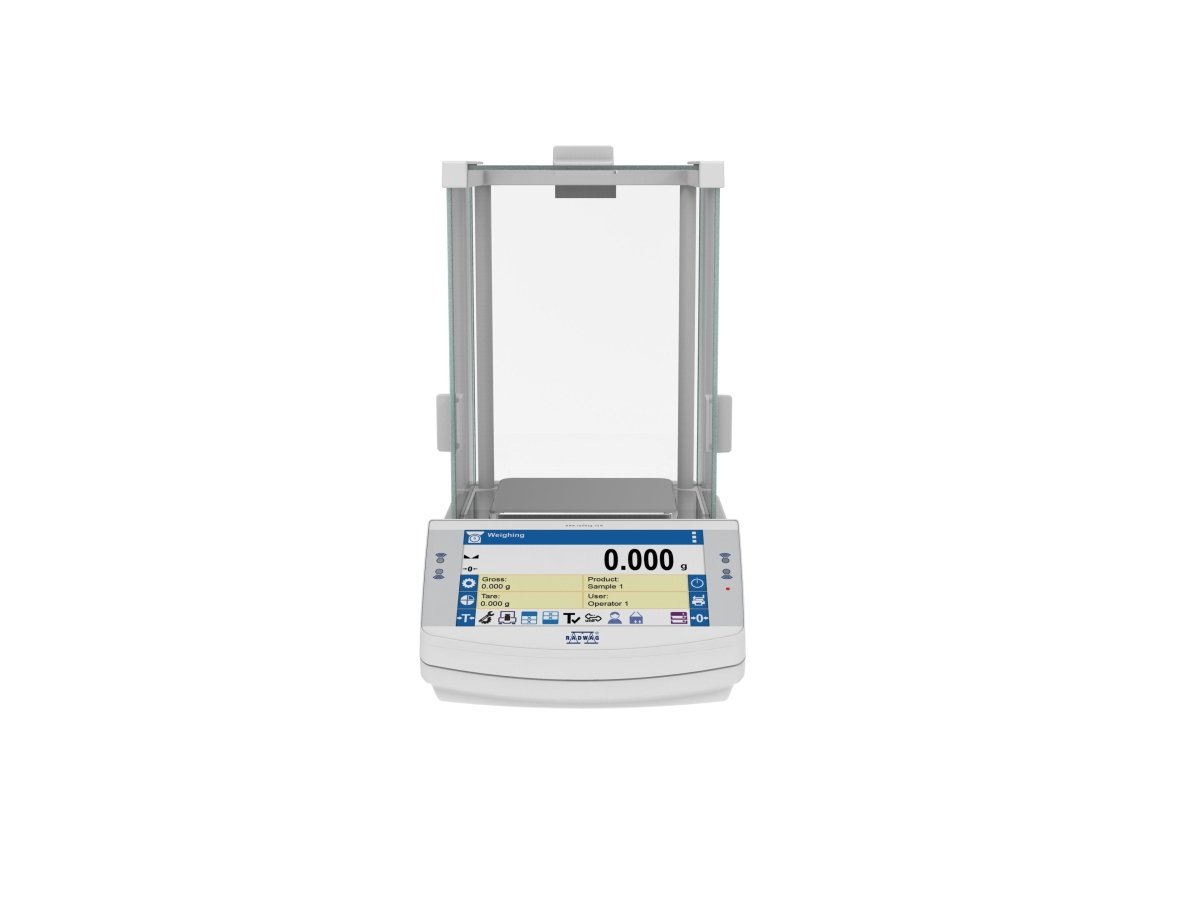 RADWAG PS X7 PS 360.X7 Precision Balance, 360g Capacity, 1mg Readability, Internal Calibration, OIML Class II - PS360X7 - Precision Balances - Radwag - Weighcore