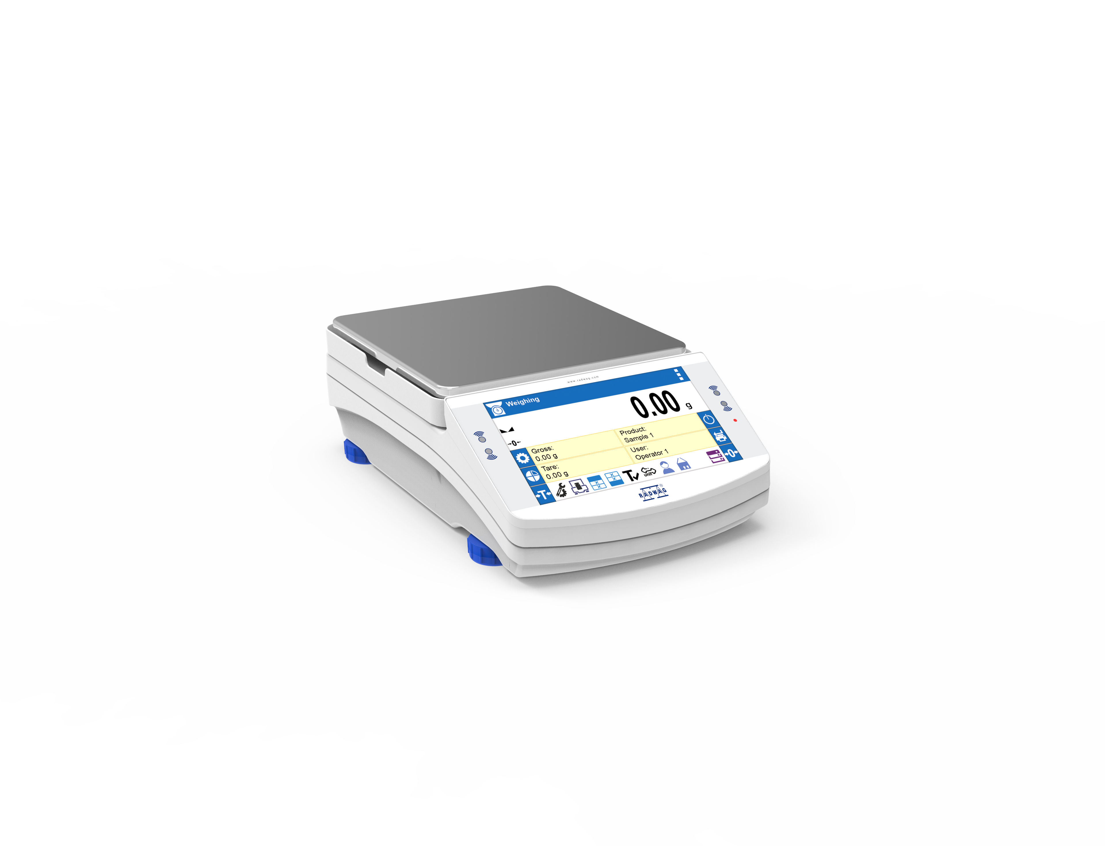 RADWAG PS X7.M PS 6100.X7.M Precision Balance - 6100g Capacity, 10mg Readability