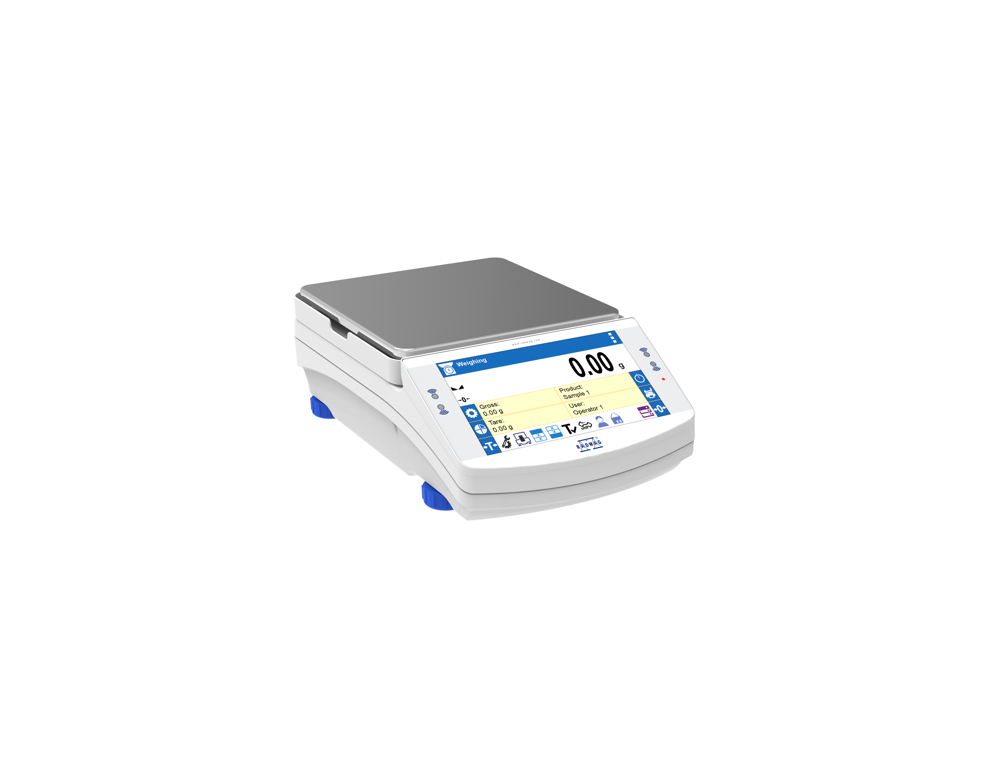 RADWAG PS X7.M PS 4500.X7.M Precision Balance - 4500g Capacity, 10mg Readability
