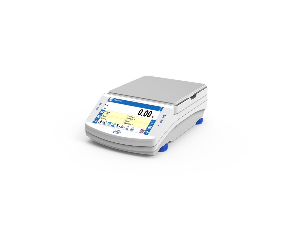 RADWAG PS X7.M PS 4500.X7.M Precision Balance, 4500g Capacity, 10mg Readability, Internal Calibration, OIML Class II - PS4500X7M - Precision Balances - Radwag - Weighcore