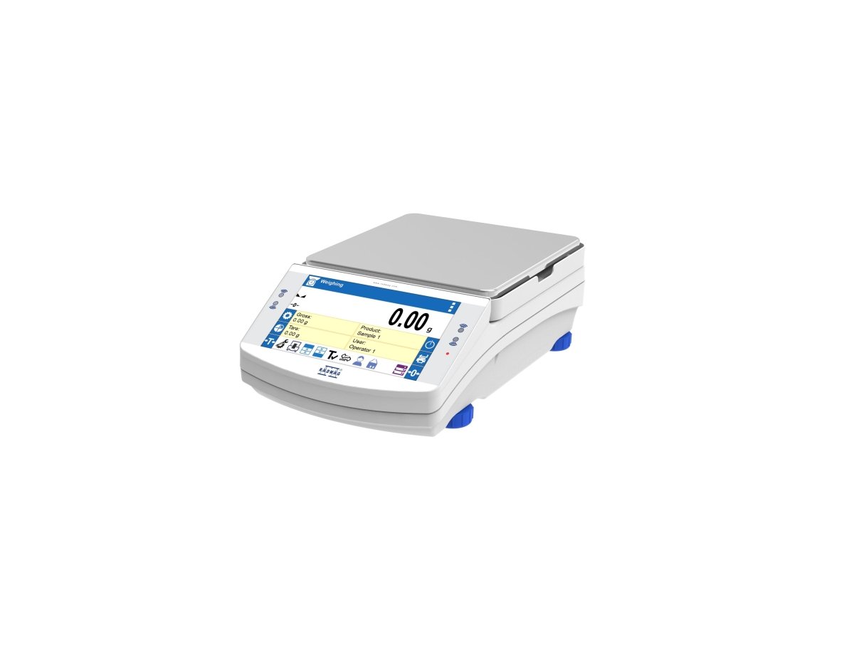 RADWAG PS X7.M PS 10100.X7.M Precision Balance, 10100g Capacity, 10mg Readability, Internal Calibration - PS10100X7M - Precision Balances - Radwag - Weighcore