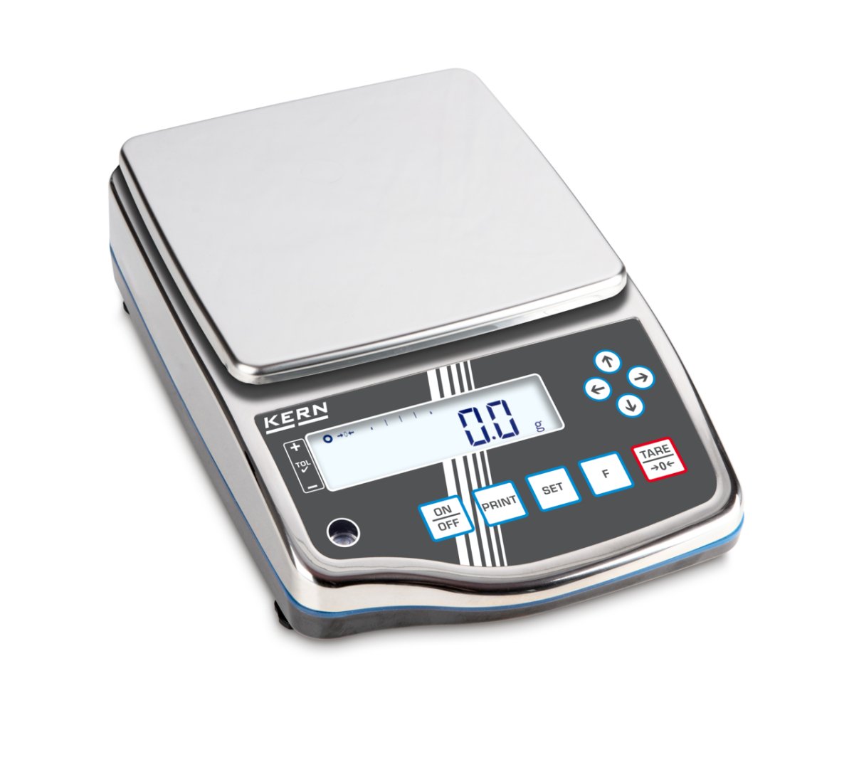 KERN & SOHN PWS 8000-1 PWS Precision Balance, 8200 g Capacity, 0.1 g Readability, IP65 Rated, RS-232 - PWS 8000-1 - Precision Balances - KERN & SOHN - Weighcore