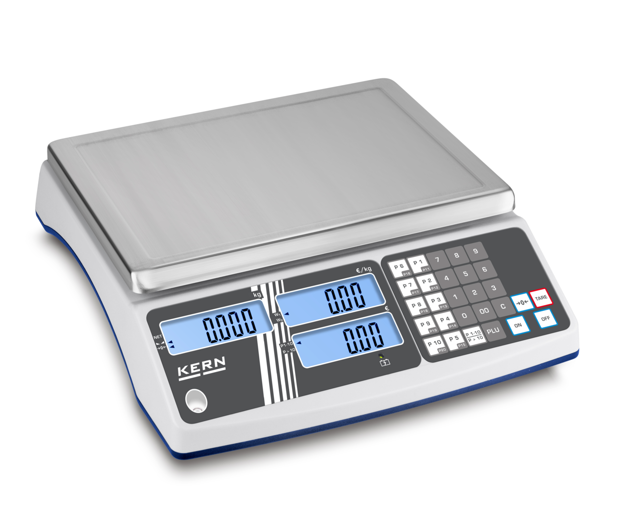 KERN & SOHN RIB 30K-2M RIB Price Computing Scale, 30 kg Capacity, 0.01 kg Readability, IP65 Rated