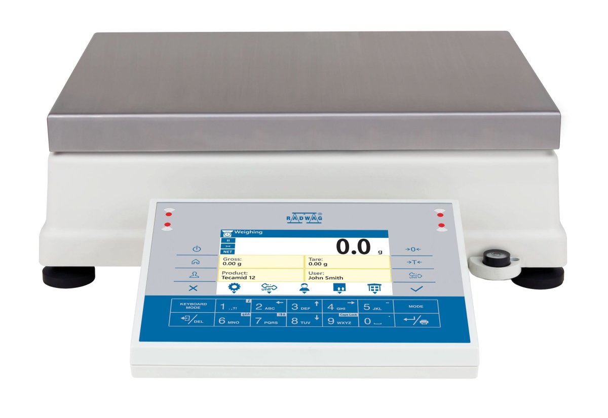 RADWAG C32 PM C32.35.PM Precision Balance, 35kg Capacity, 0.1g Readability, Internal Calibration, OIML Class II - C3235PM - Precision Balances - Radwag - Weighcore