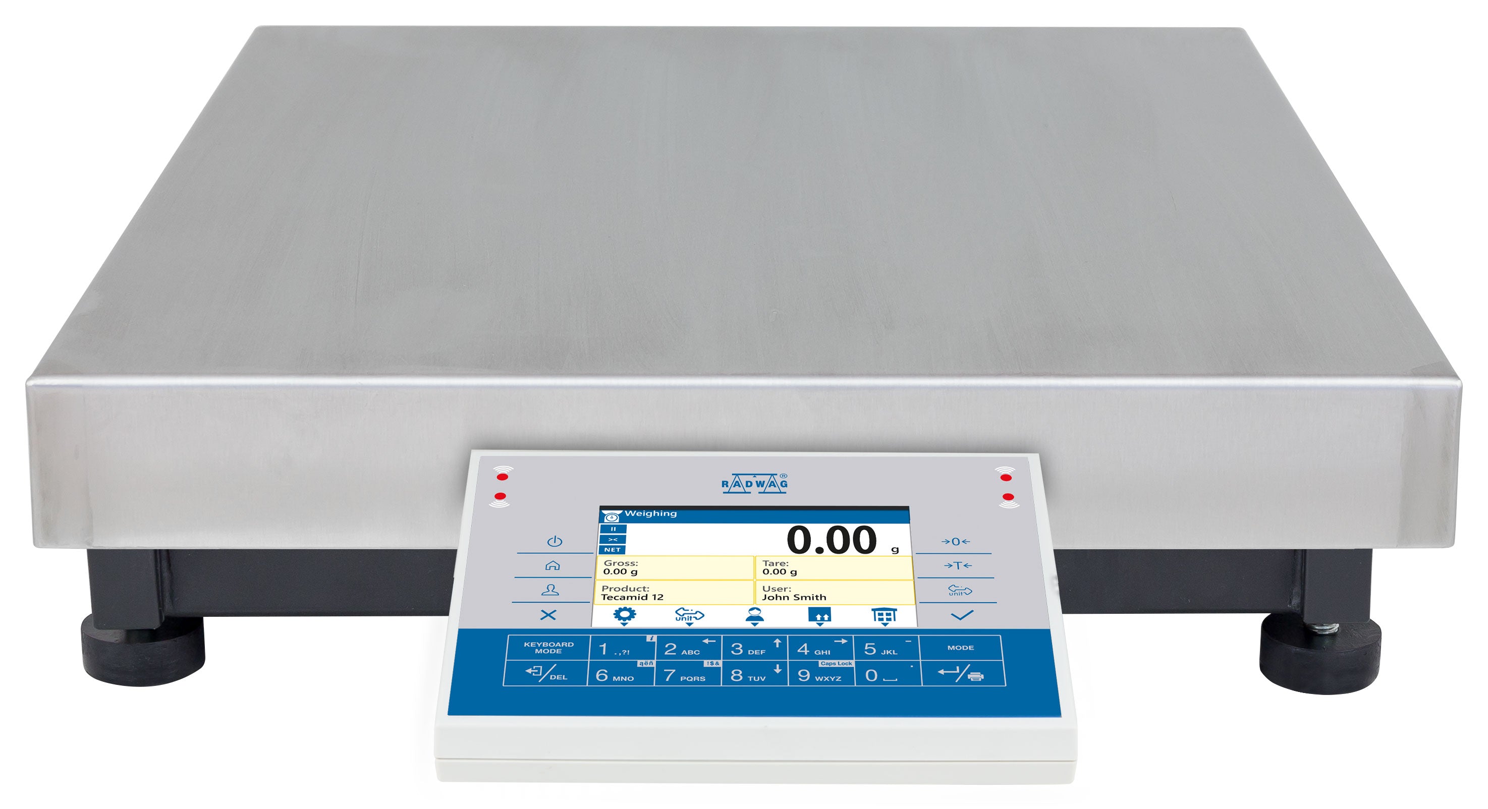 RADWAG C32 PM C32.60.PM.05 Precision Balance, 60kg Capacity, 0.5g Readability, Internal Calibration