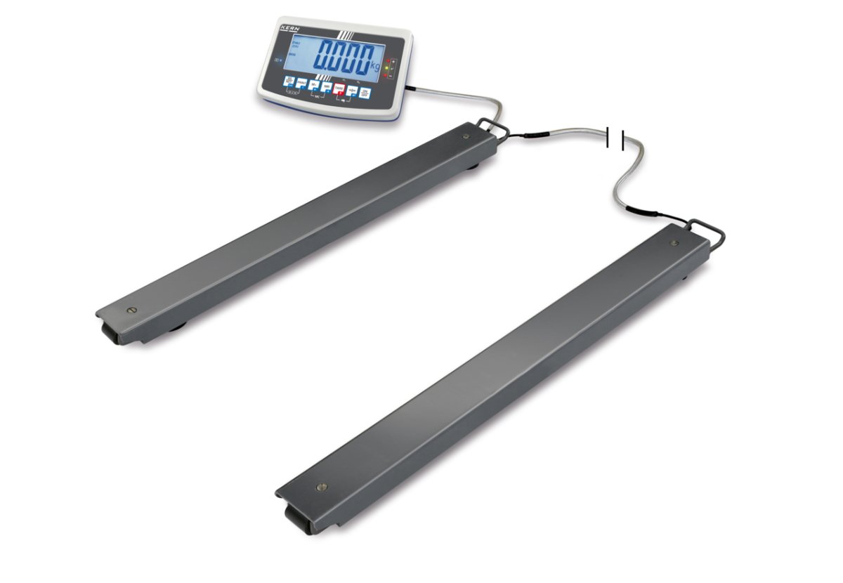 KERN & SOHN UFA 3T-3L UFA Weighing Beam Floor Scale Platform, 3000 kg Capacity, 1 kg Readability, IP67 Rated, RS-232 / Bluetooth - UFA 3T-3L - Floor Scale Platforms - KERN & SOHN - Weighcore