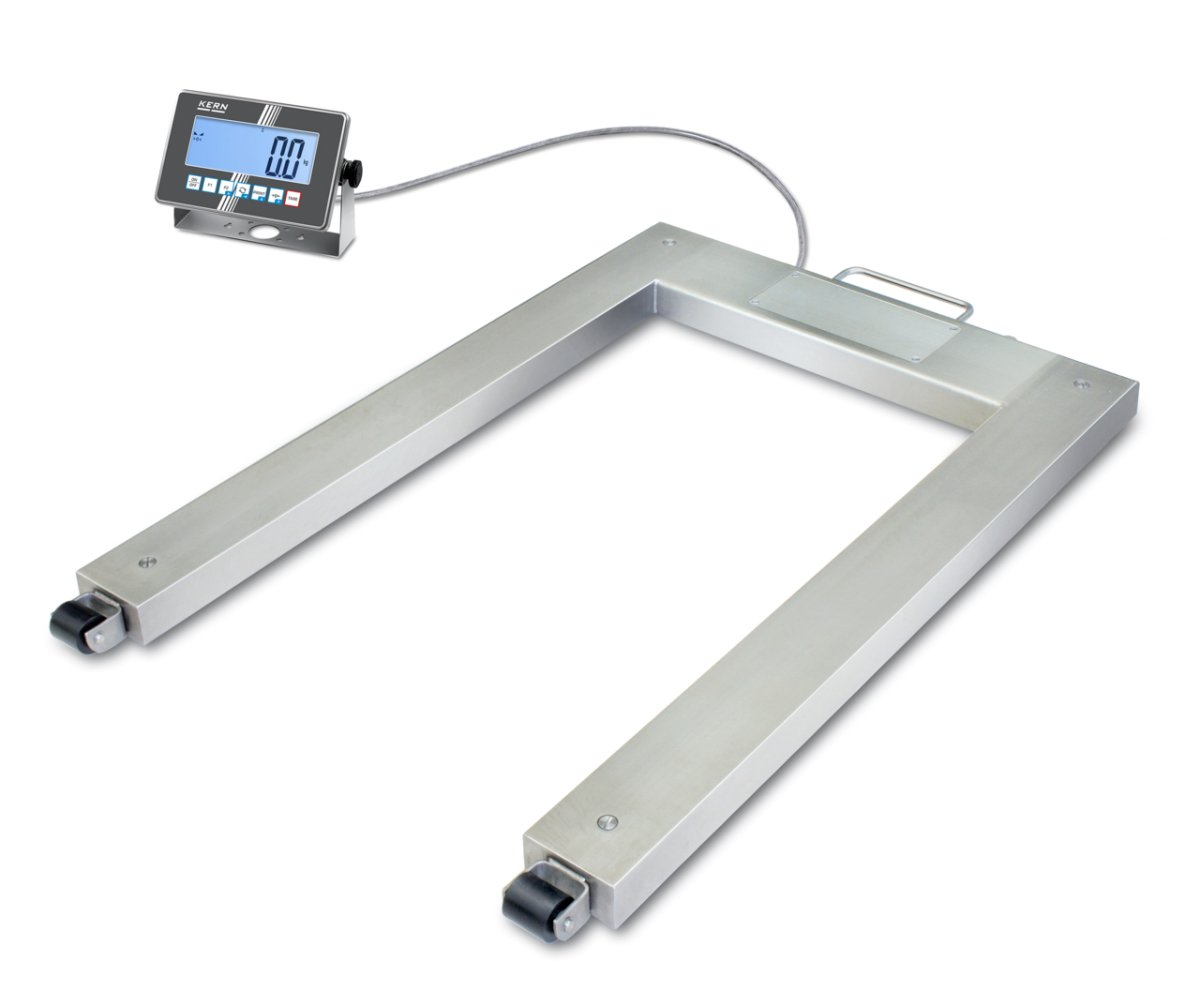 KERN & SOHN UXC 1.5T-4M UXC Pallet Scale, 1500 kg Capacity, 0.5 kg Readability, IP68 Rated, RS-232 / USB - UXC 1.5T-4M - Pallet Scales - KERN & SOHN - Weighcore