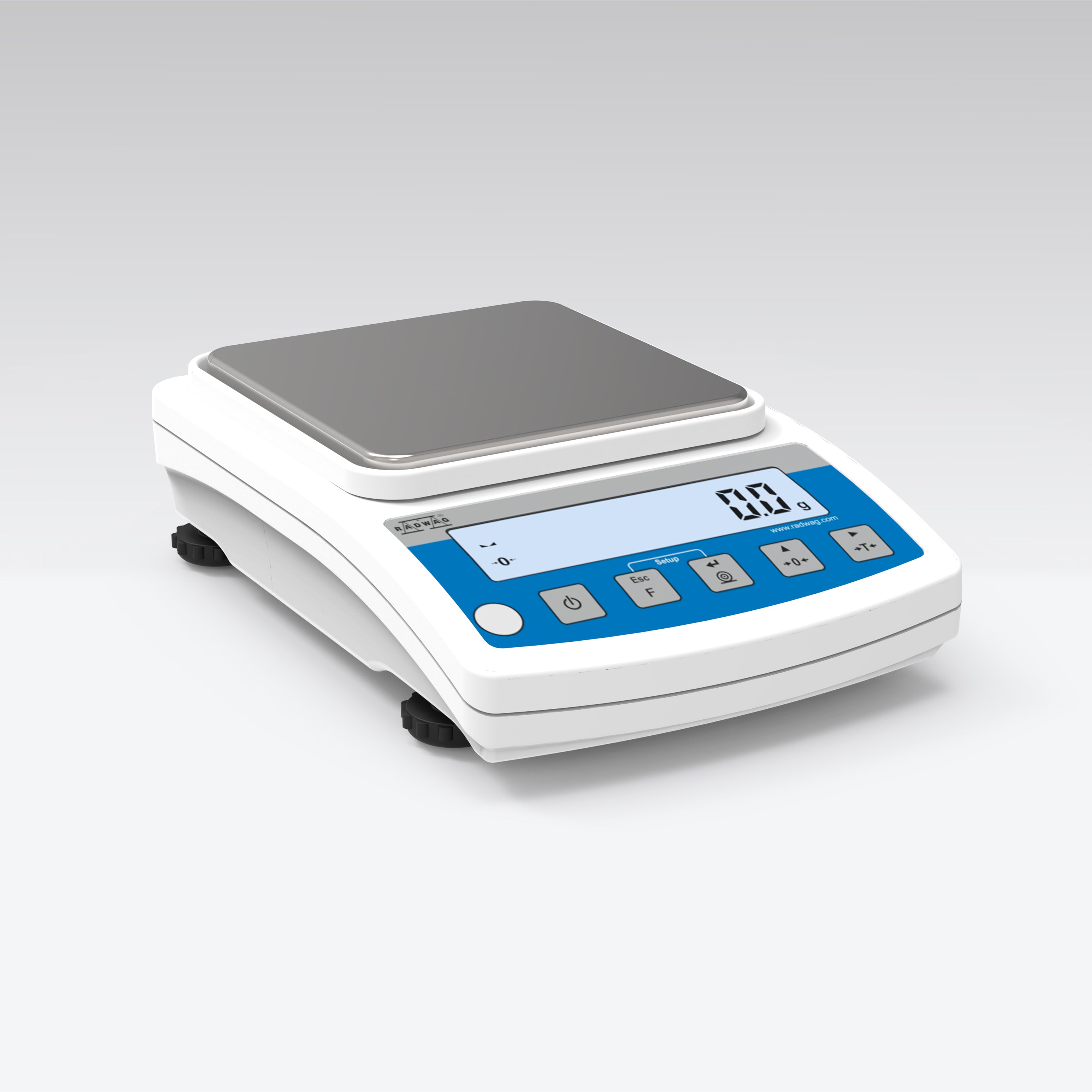 RADWAG WTC 3000 Precision Balance - 3100g Capacity, 0.1g Readability