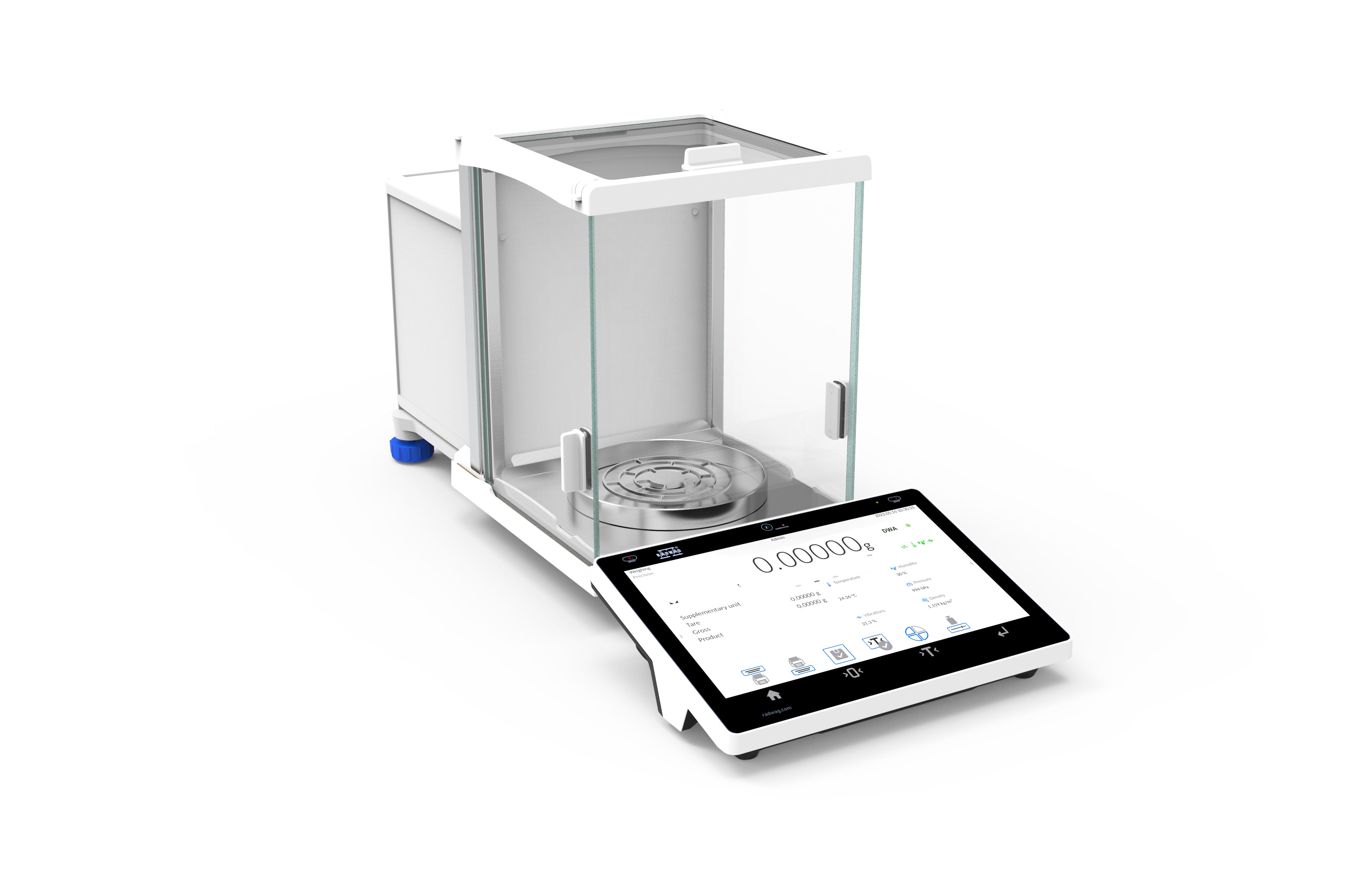 RADWAG XA 520.5Y XA 5Y Analytical Balance - 520g Capacity, 0.1mg Readability