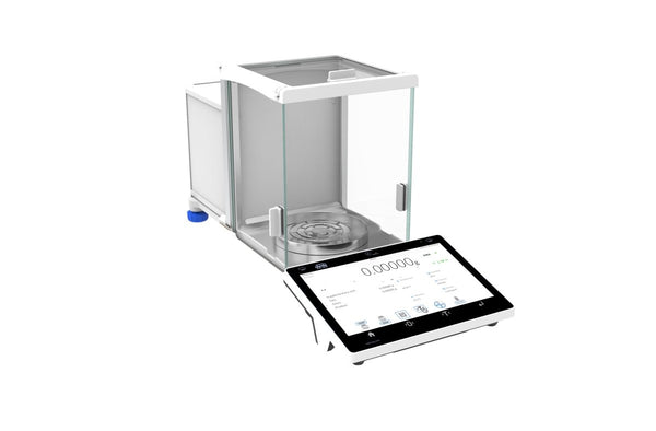 RADWAG XA 110.5Y XA 5Y Analytical Balance, 110g Capacity, 0.01mg Readability, 21 CFR Part 11, Internal Calibration, OIML Class I