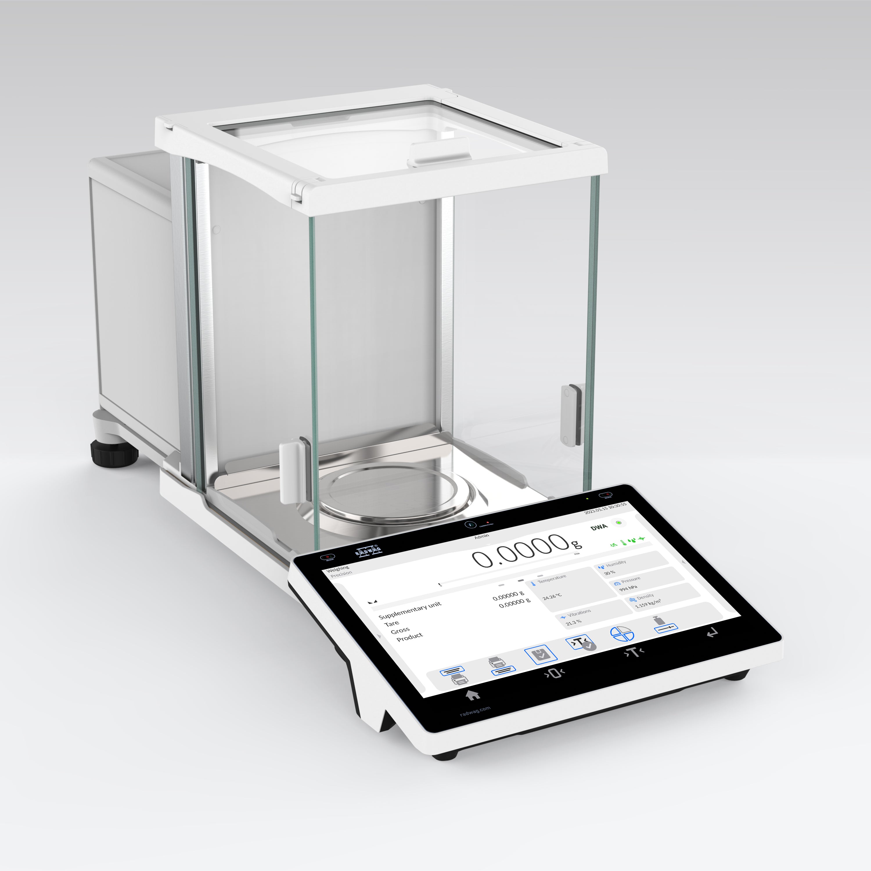RADWAG XA 52.5Y XA 5Y Analytical Balance - 52g Capacity, 0.01mg Readability
