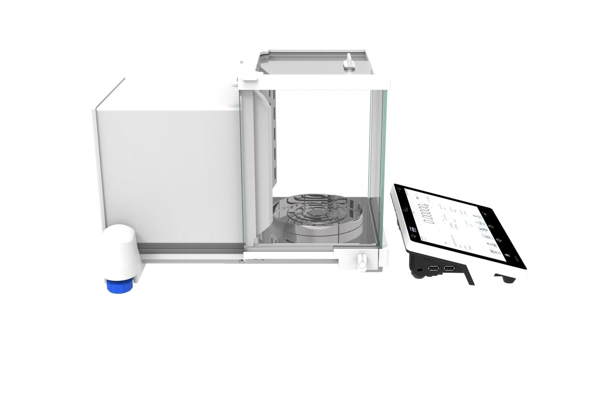 RADWAG XA 210.5Y XA 5Y Analytical Balance, 210g Capacity, 0.01mg Readability, 21 CFR Part 11, Internal Calibration, OIML Class I - XA2105Y - Analytical Balances - Radwag - Weighcore