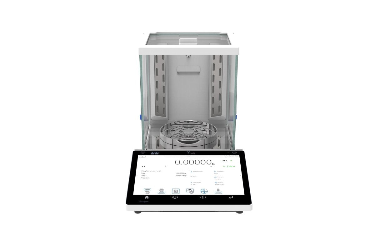RADWAG XA 110.5Y.A XA 5Y.A Analytical Balance, 110g Capacity, 0.01mg Readability, Internal Calibration, OIML Class I - XA1105YA - Analytical Balances - Radwag - Weighcore