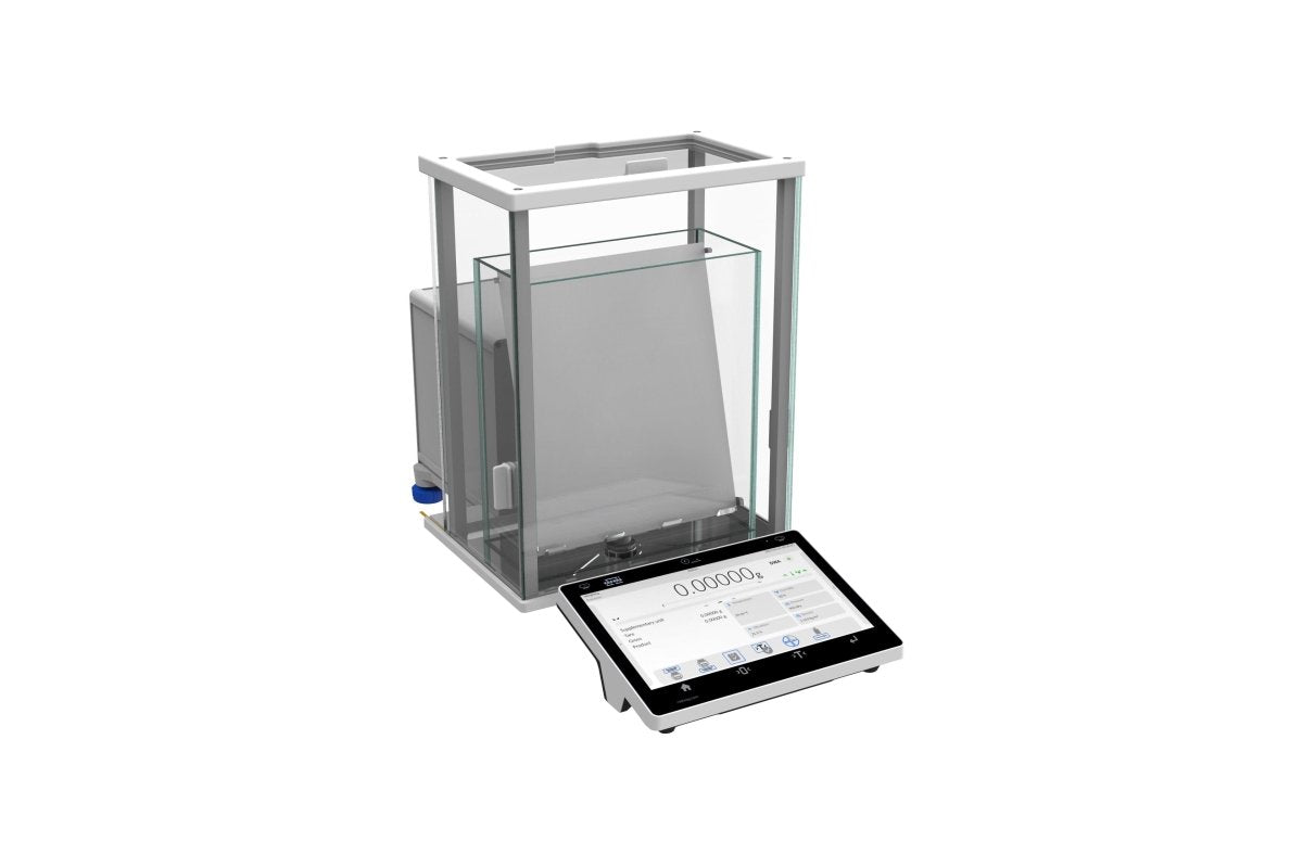 RADWAG XA 110.5Y.F XA 5Y.F Analytical Balance for Filters, 110g Capacity, 0.01mg Readability, Internal Calibration, OIML Class I - XA1105YF - Analytical Balances - Radwag - Weighcore