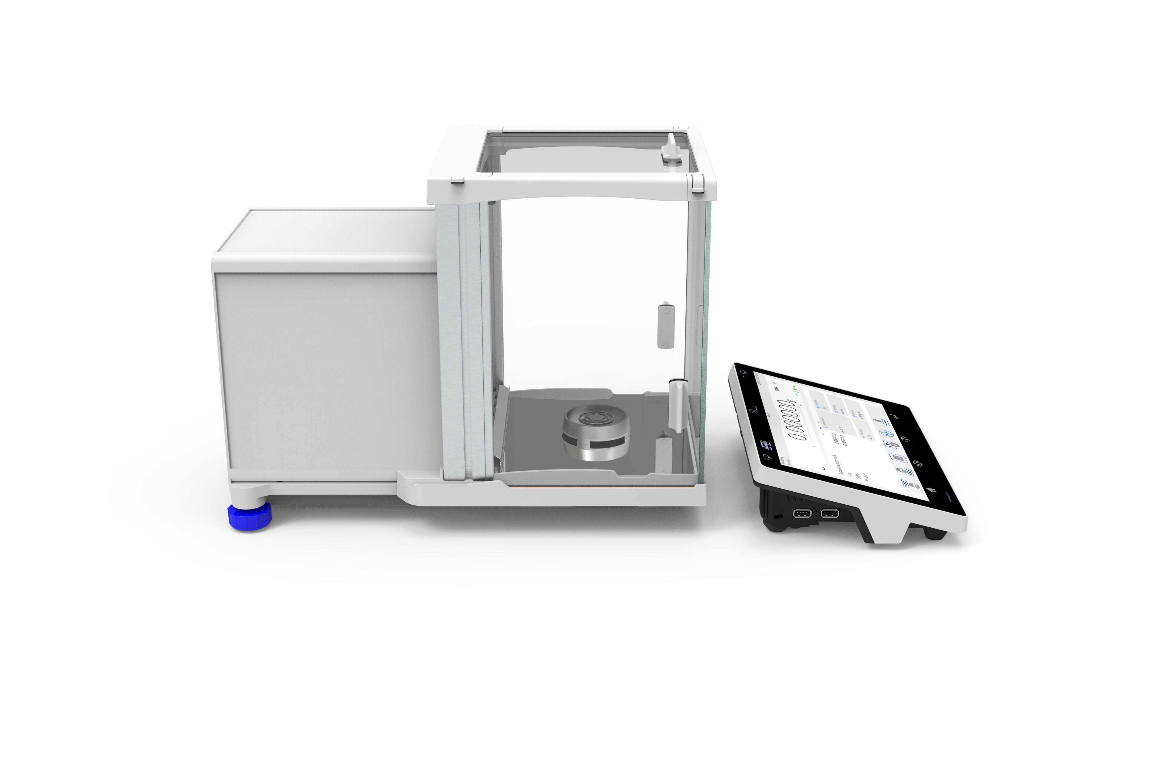RADWAG XA 21/52.5Y.M XA 5Y.M Microbalance, 21/52g Capacity, 1/5µg Readability, 21 CFR Part 11, Internal Calibration, OIML Class I