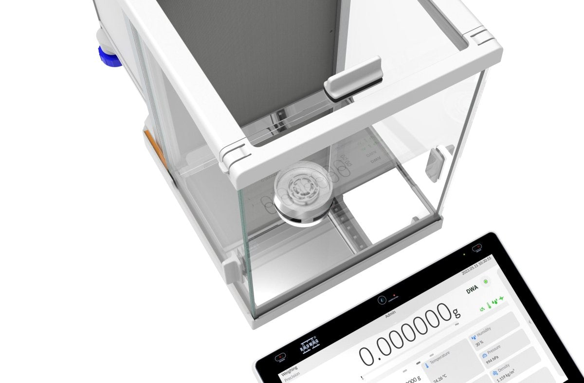 RADWAG XA 21.5Y.M XA 5Y.M Microbalance, 21g Capacity, 1µg Readability, 21 CFR Part 11, Internal Calibration, OIML Class I - XA215YM - Microbalances - Radwag - Weighcore