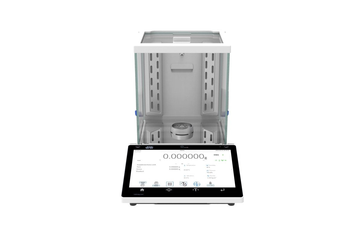 RADWAG XA 21/52.5Y.M.A XA 5Y.M.A Microbalance, 21/52g Capacity, 1/5µg Readability, 21 CFR Part 11, Internal Calibration, OIML Class I - XA21525YMA - Microbalances - Radwag - Weighcore