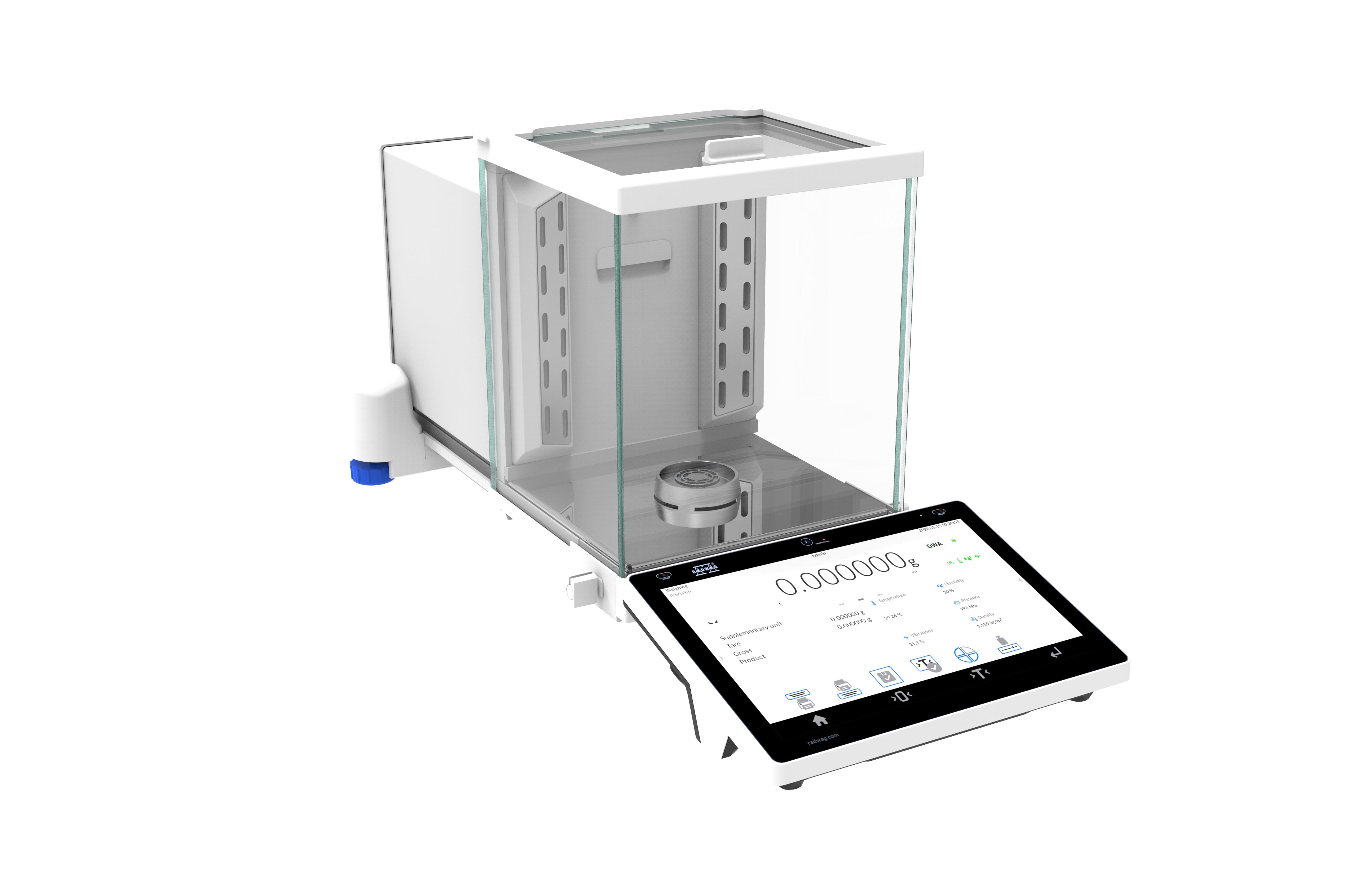 RADWAG XA 6.5Y.M.A XA 5Y.M.A Microbalance - 6.1g Capacity, 1µg Readability