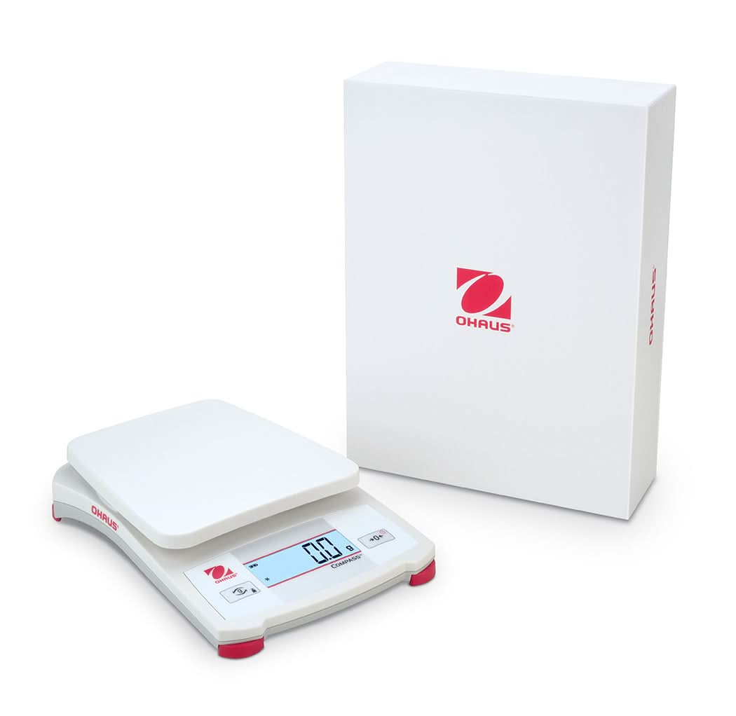 OHAUS CX5200 Compass CX Portable Balance, 5200g Capacity, 1g Readability, 1000hr Battery Life - CX5200 - Portable Balances - Ohaus - Weighcore